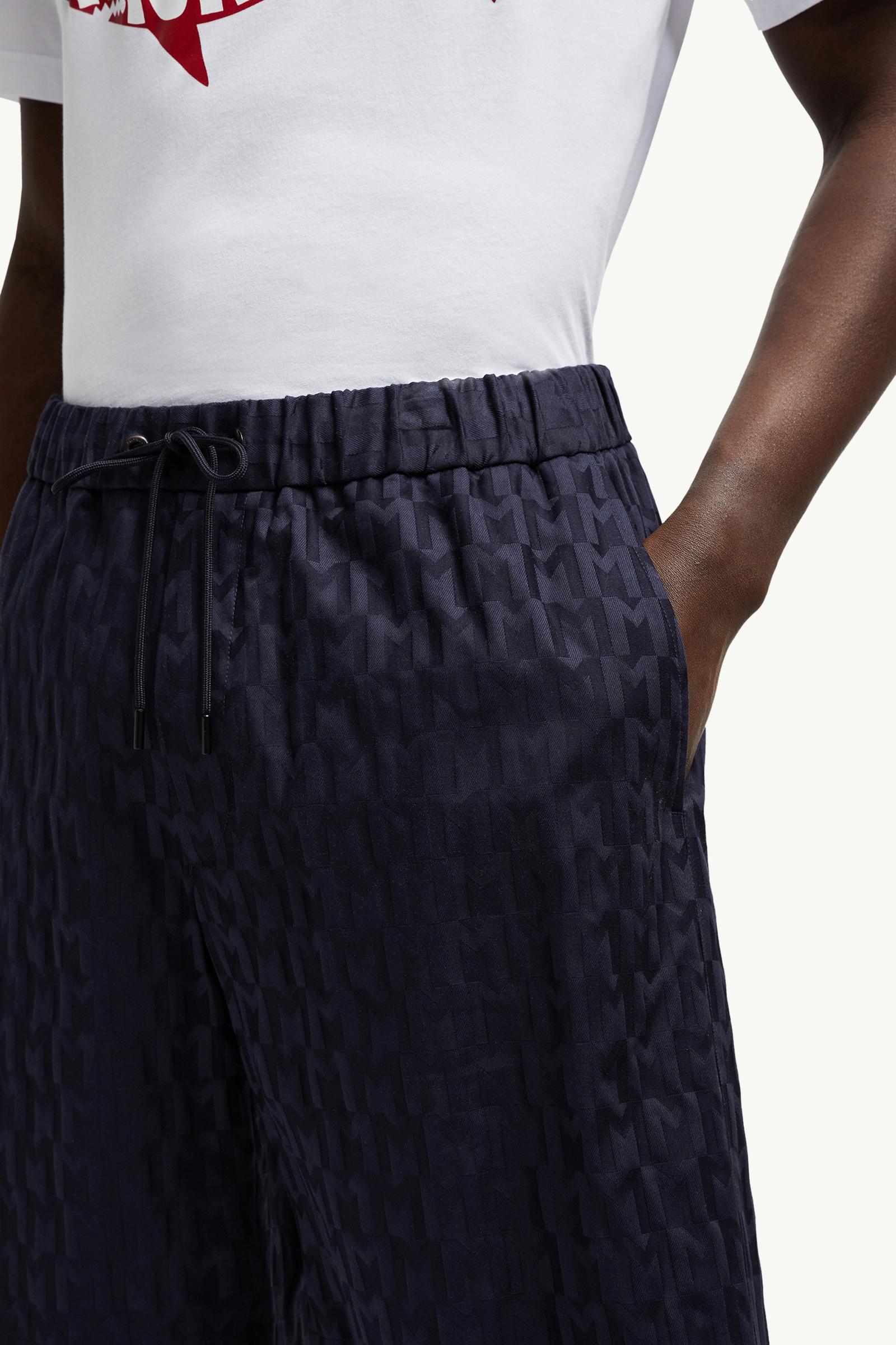 Monogram Jacquard Cotton Shorts