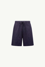 Monogram Jacquard Cotton Shorts