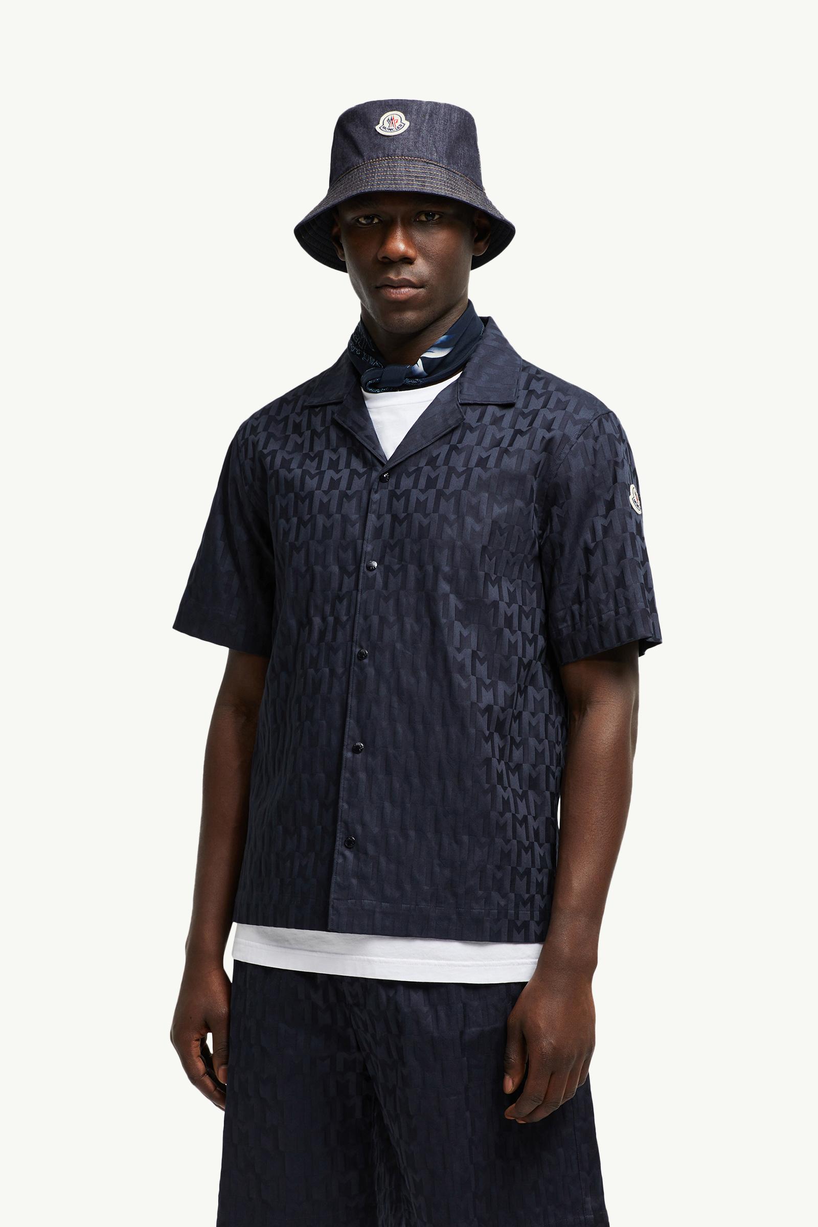 Monogram Jacquard Cotton Shirt