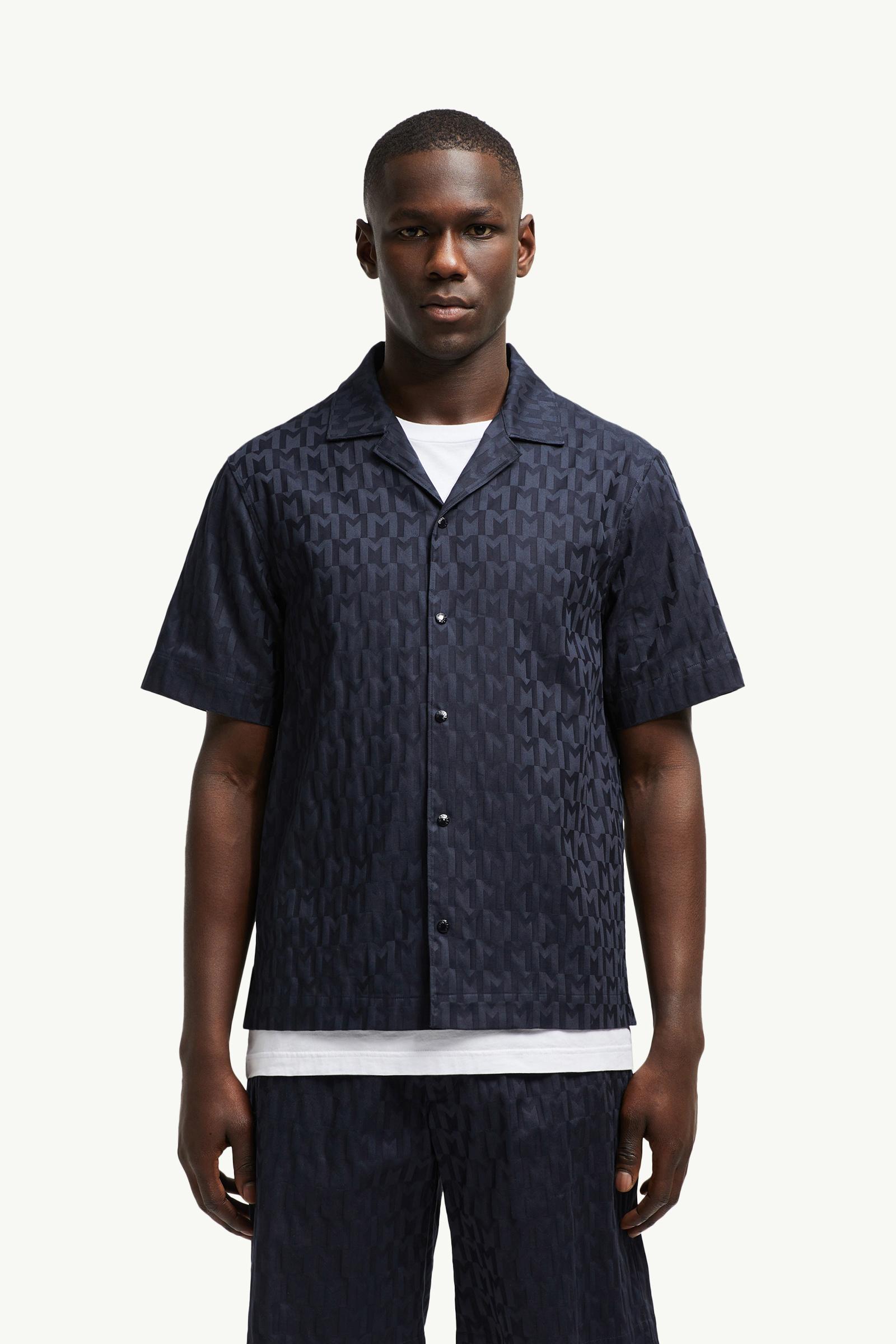 Monogram Jacquard Cotton Shirt