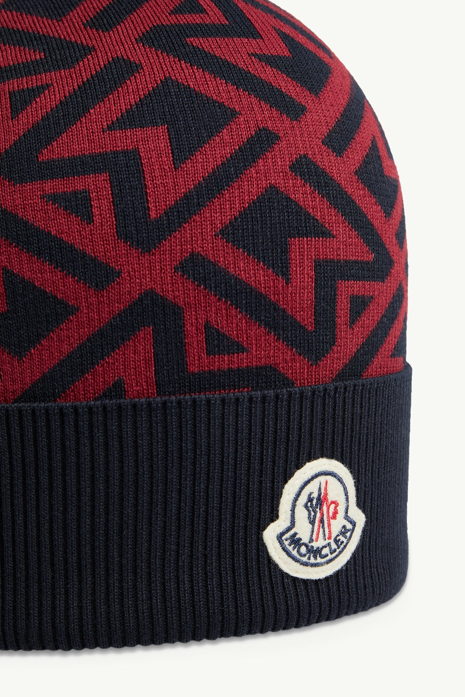 Monogram Jacquard Cotton Beanie