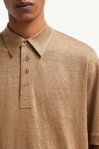 Linen Polo Shirt