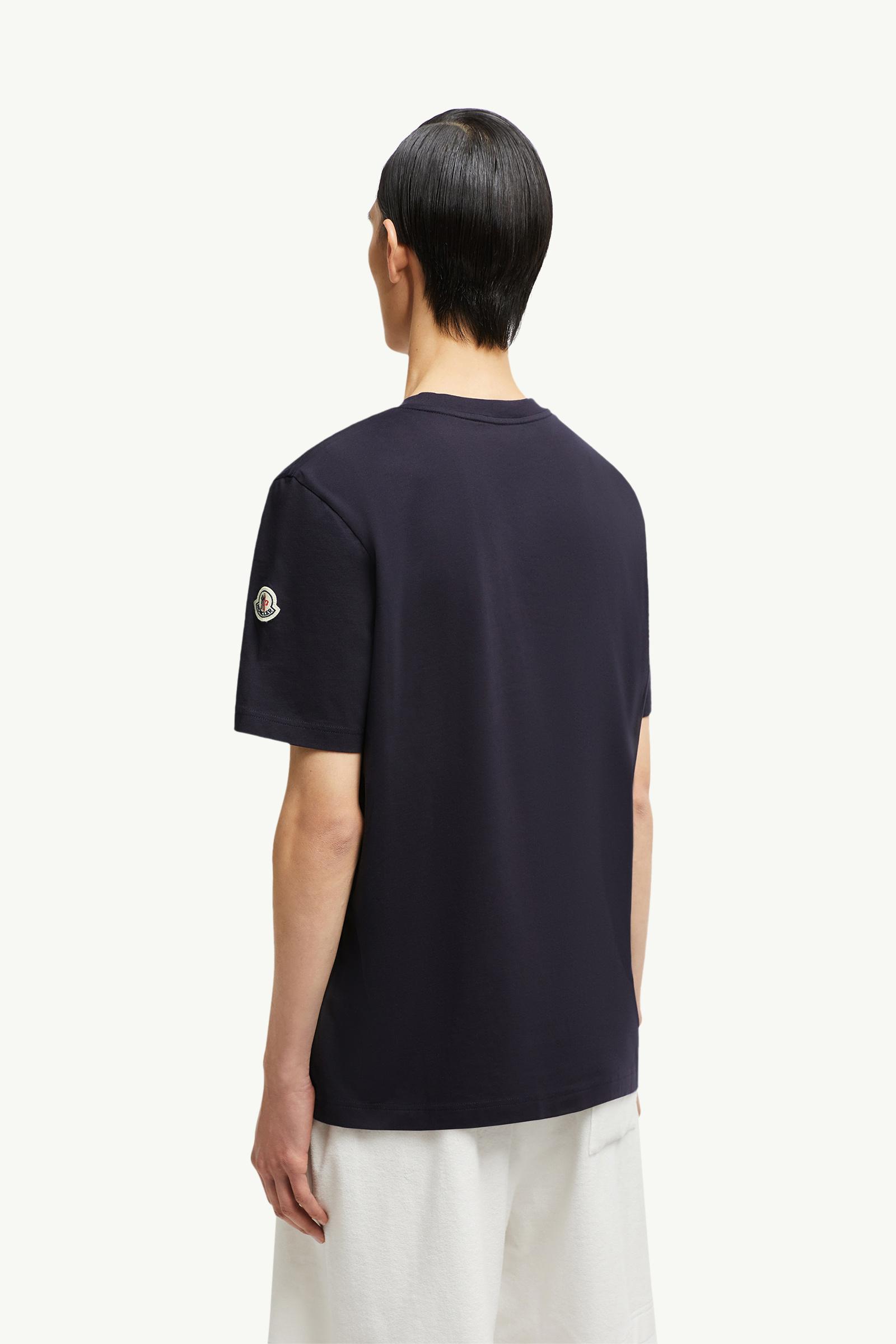 Wave Logo Cotton T-Shirt