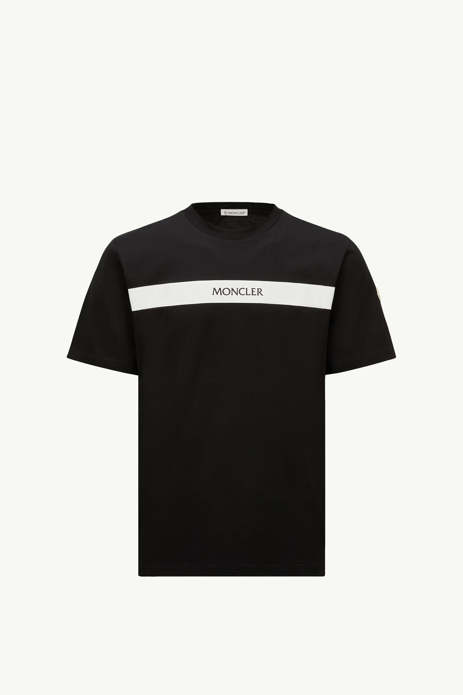Rubberised Logo Cotton T-Shirt