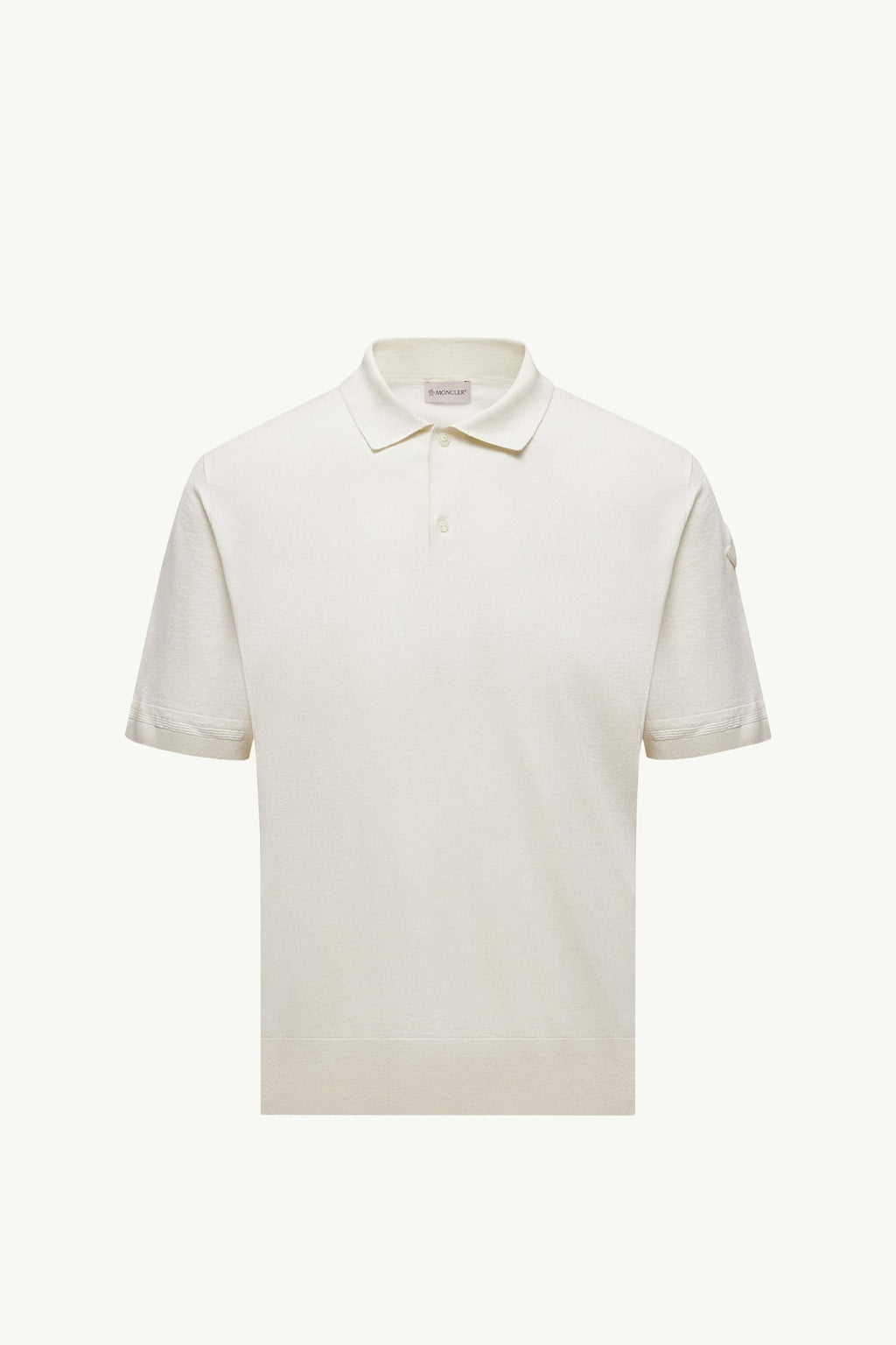 Silk & Linen Knit Polo Shirt