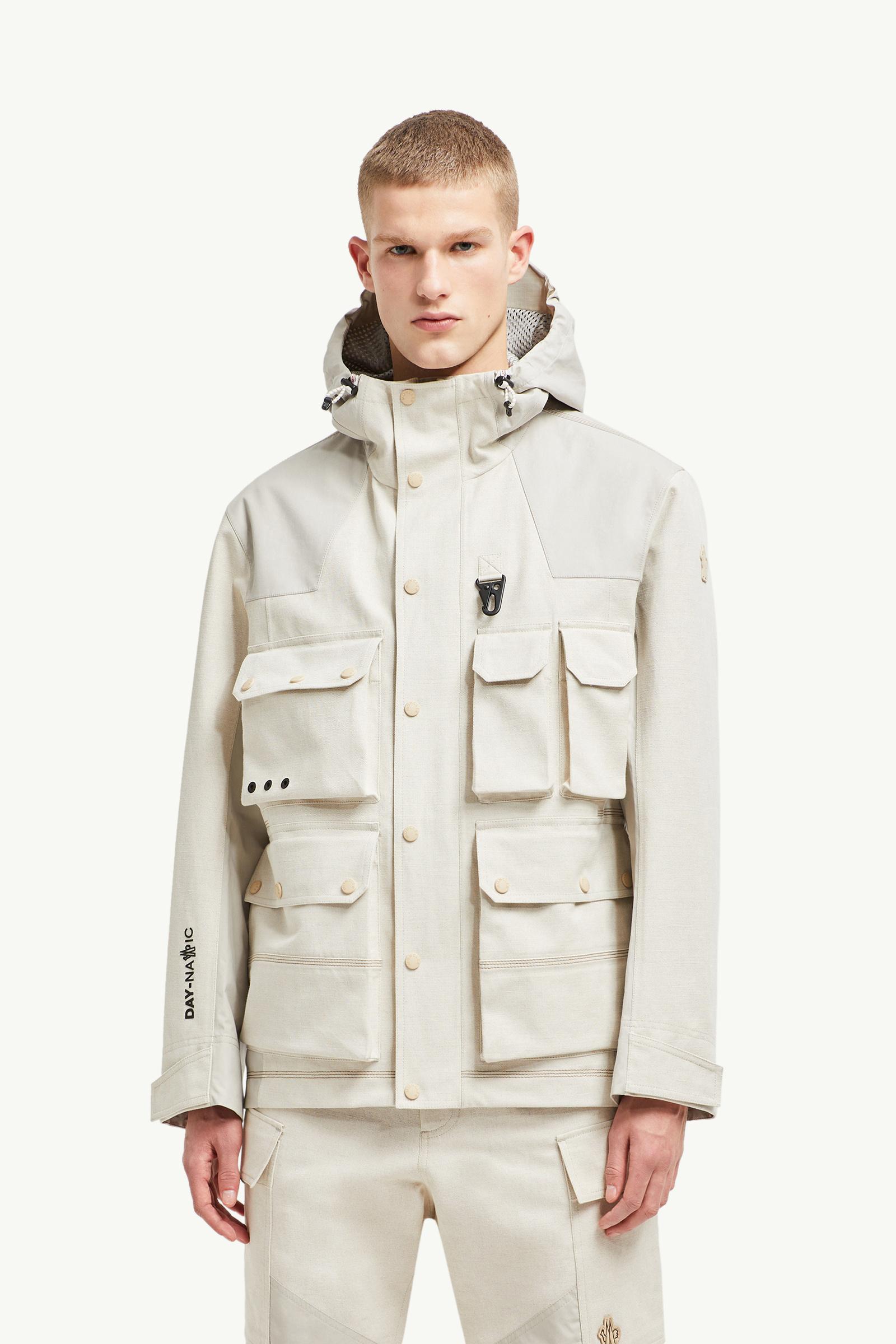 Spur Hooded Linen & Cotton Field Jacket