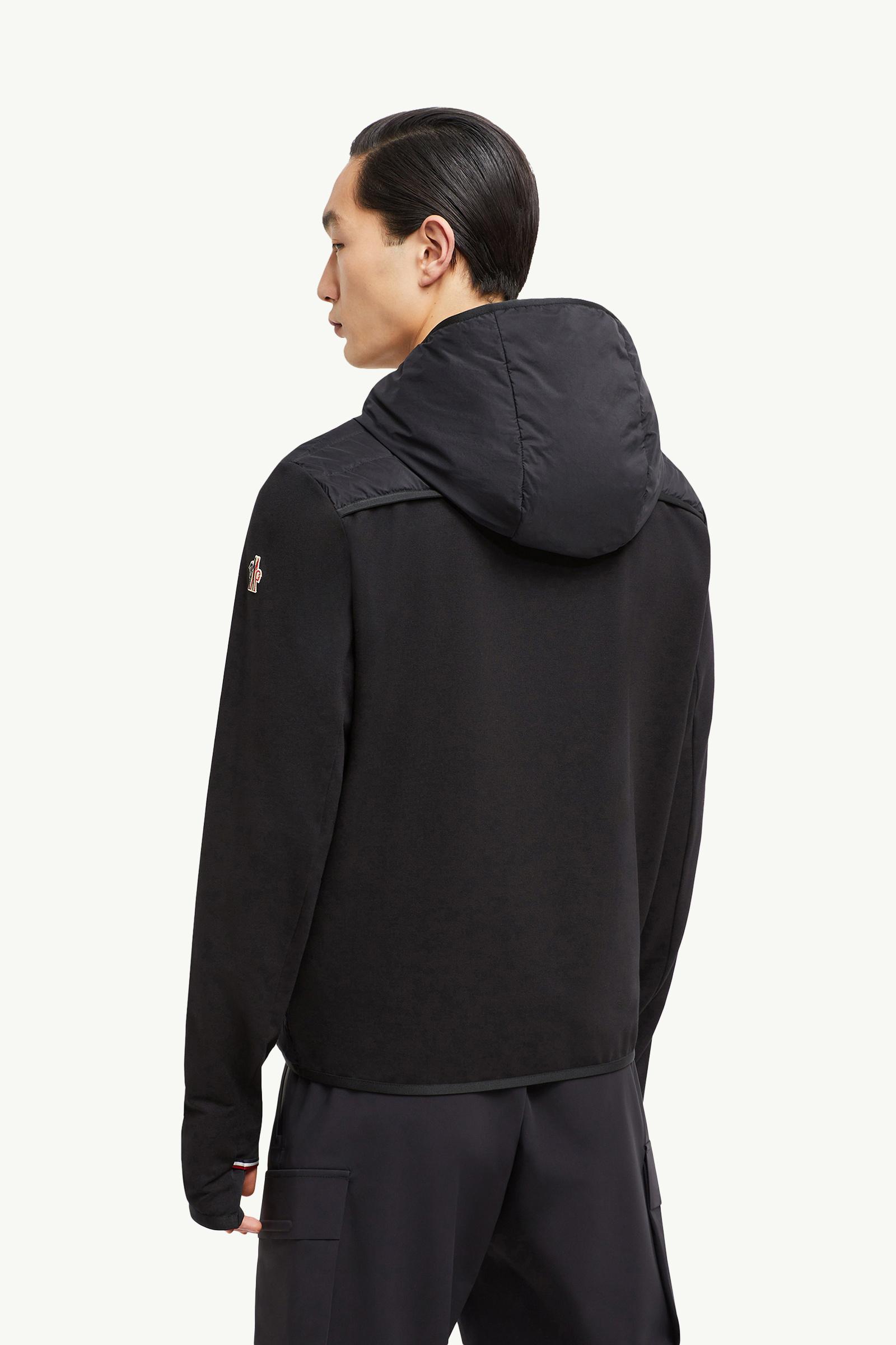 Padded Cotton Zip-Up Hoodie