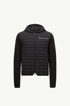 Padded Cotton Zip-Up Hoodie