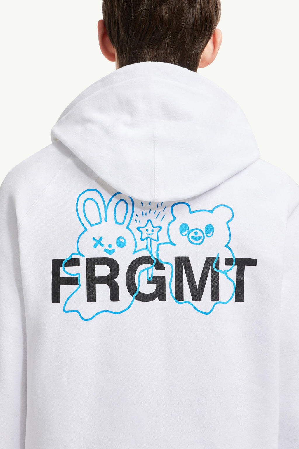 MC x FRGMT Cartoon Logo Cotton Hoodie