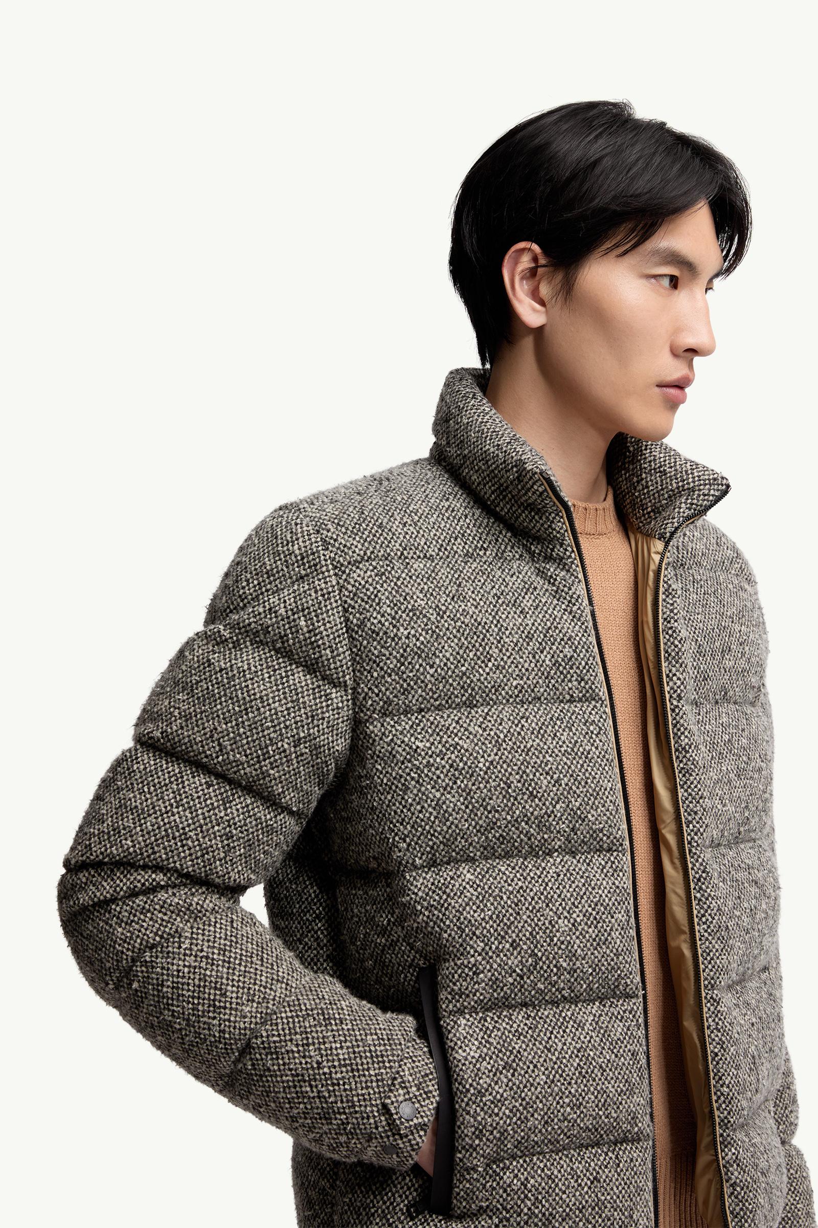 Agde Wool Blend Short Down Jacket