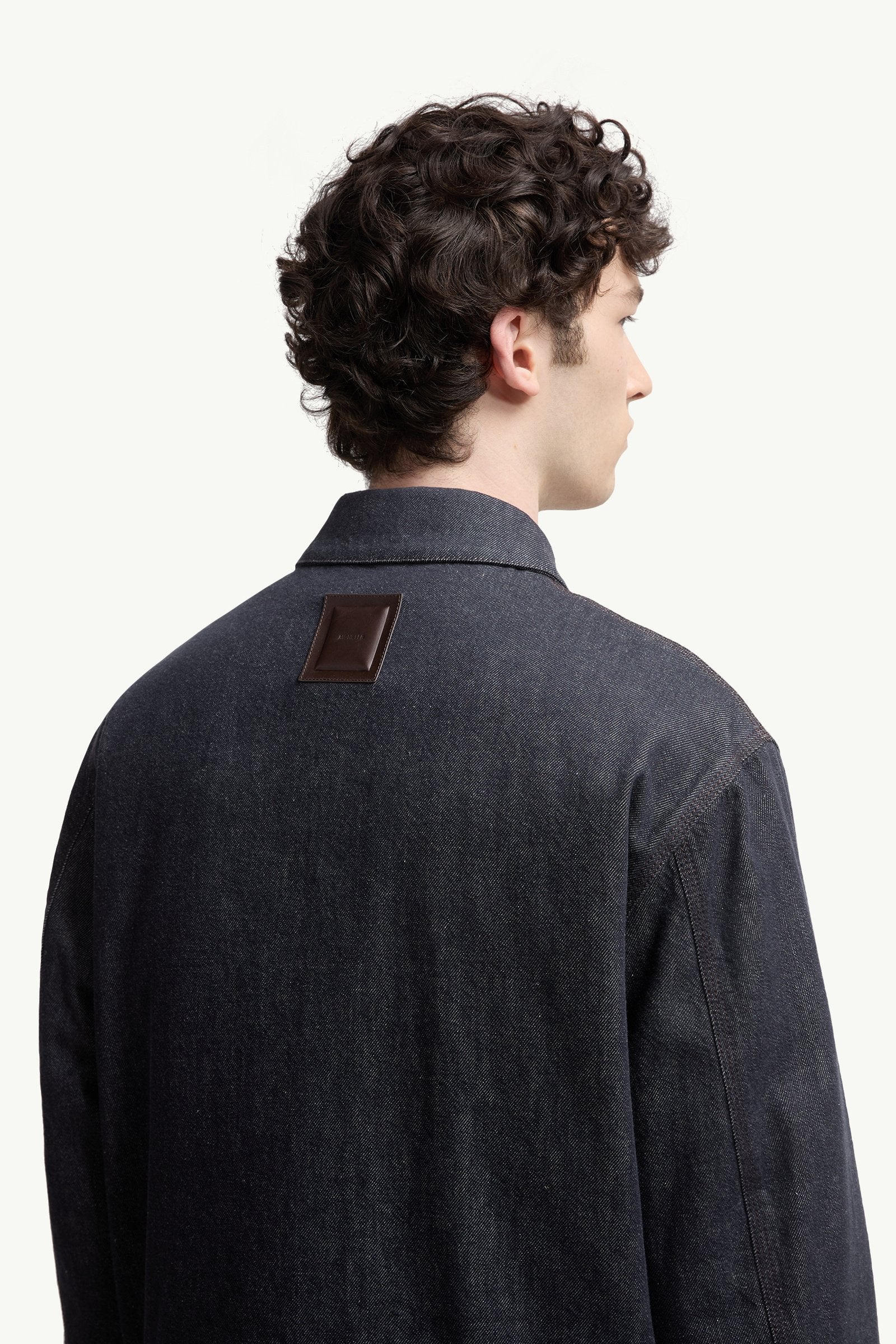 Ormoy Denim Down Shirt Jacket