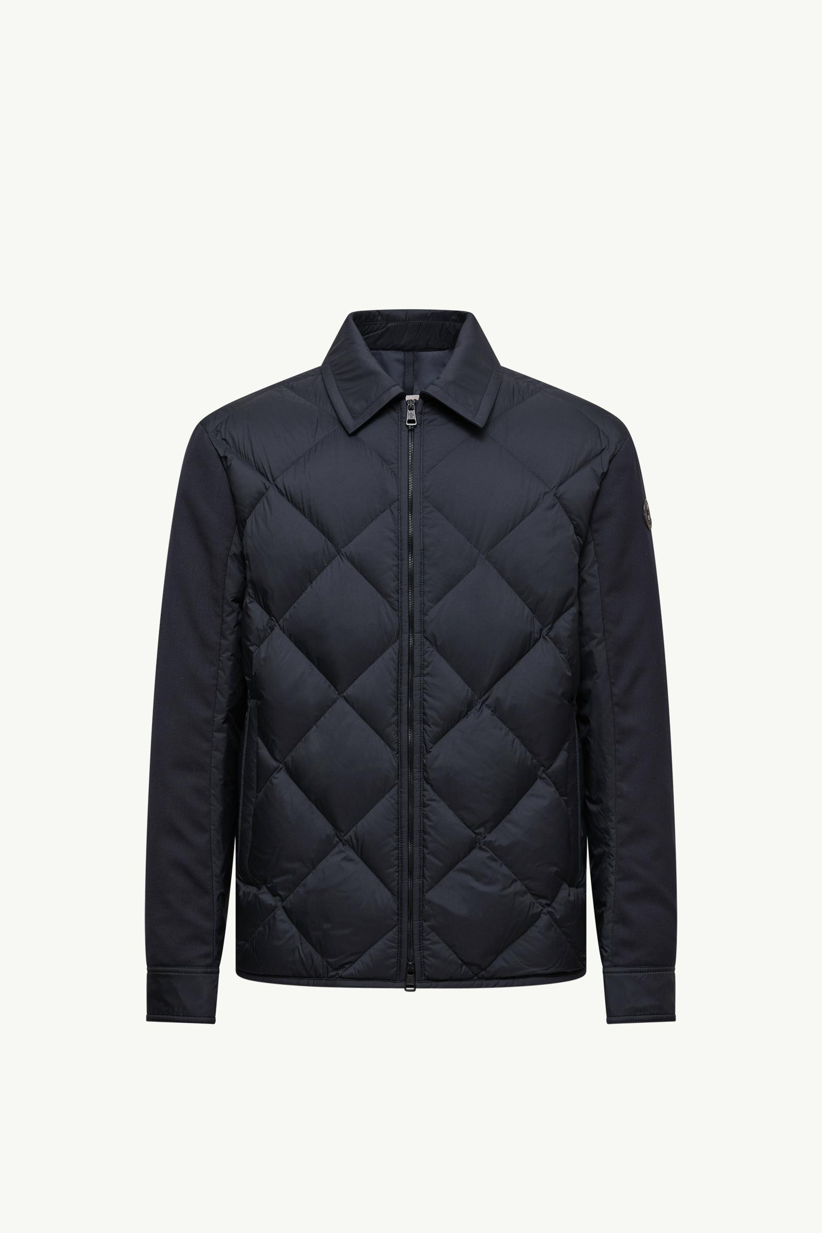 Aiguille Diamond-Quilted Down Shirt Jacket