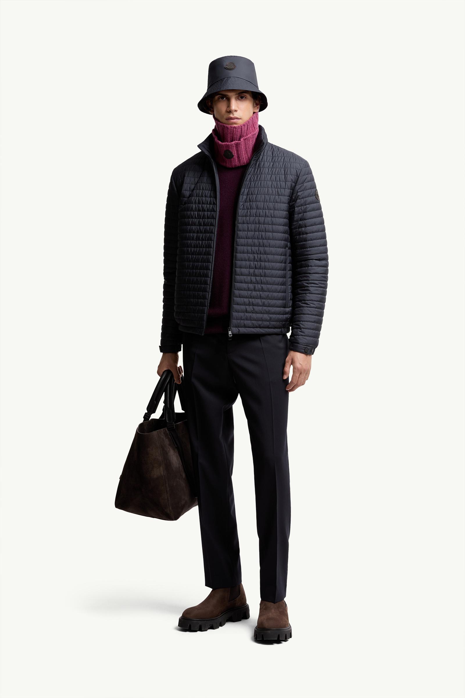 Wool Blend Gabardine Tailored Trousers