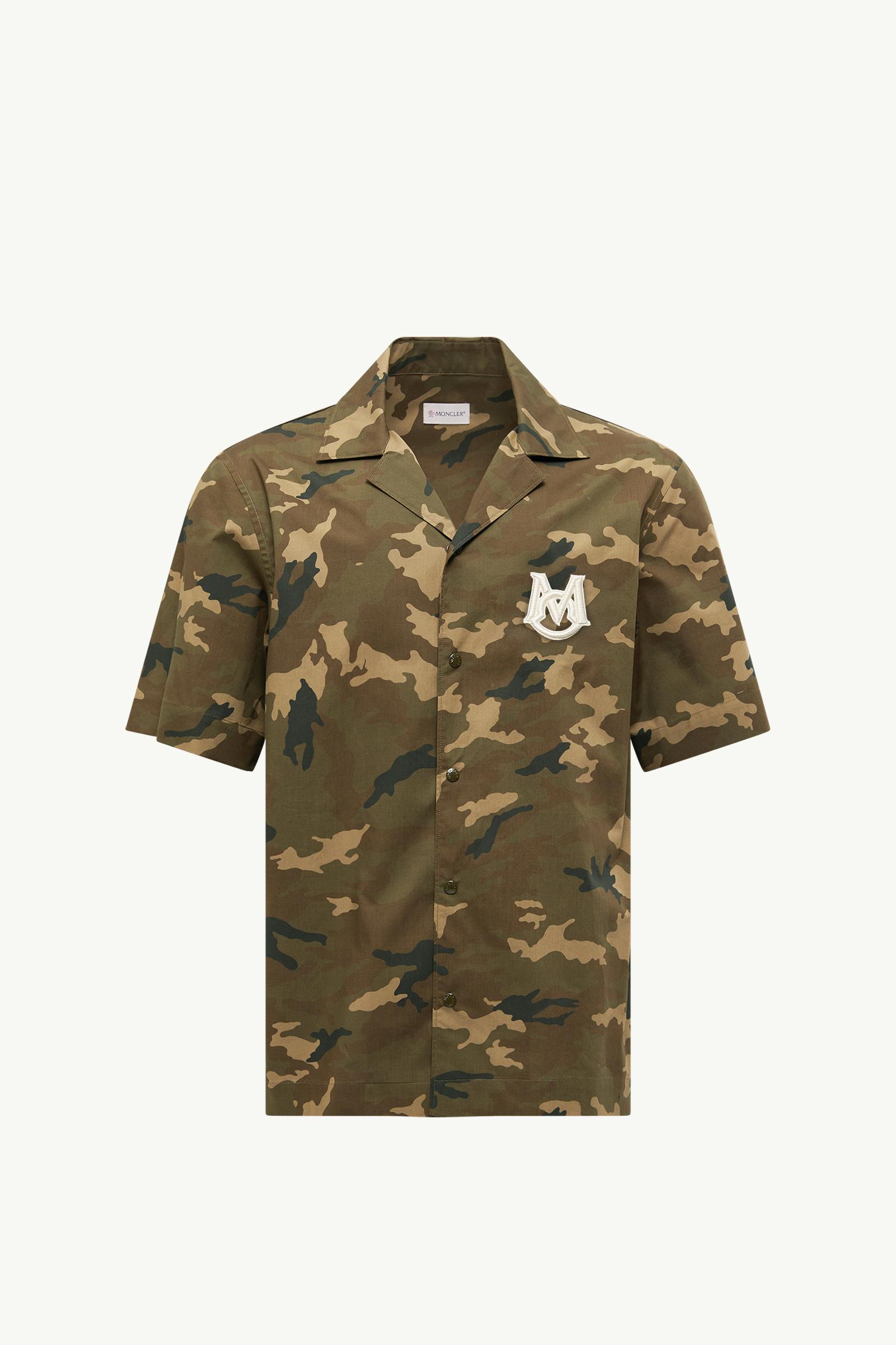 Printed Cotton Short Sleeve Shirt