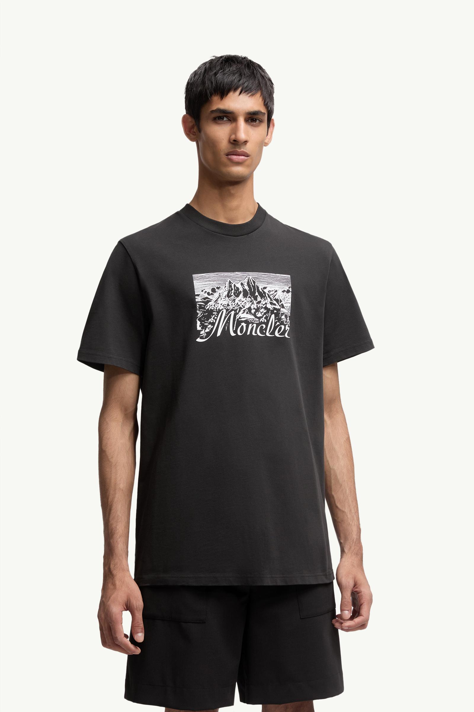 Mountain Logo Cotton T-Shirt