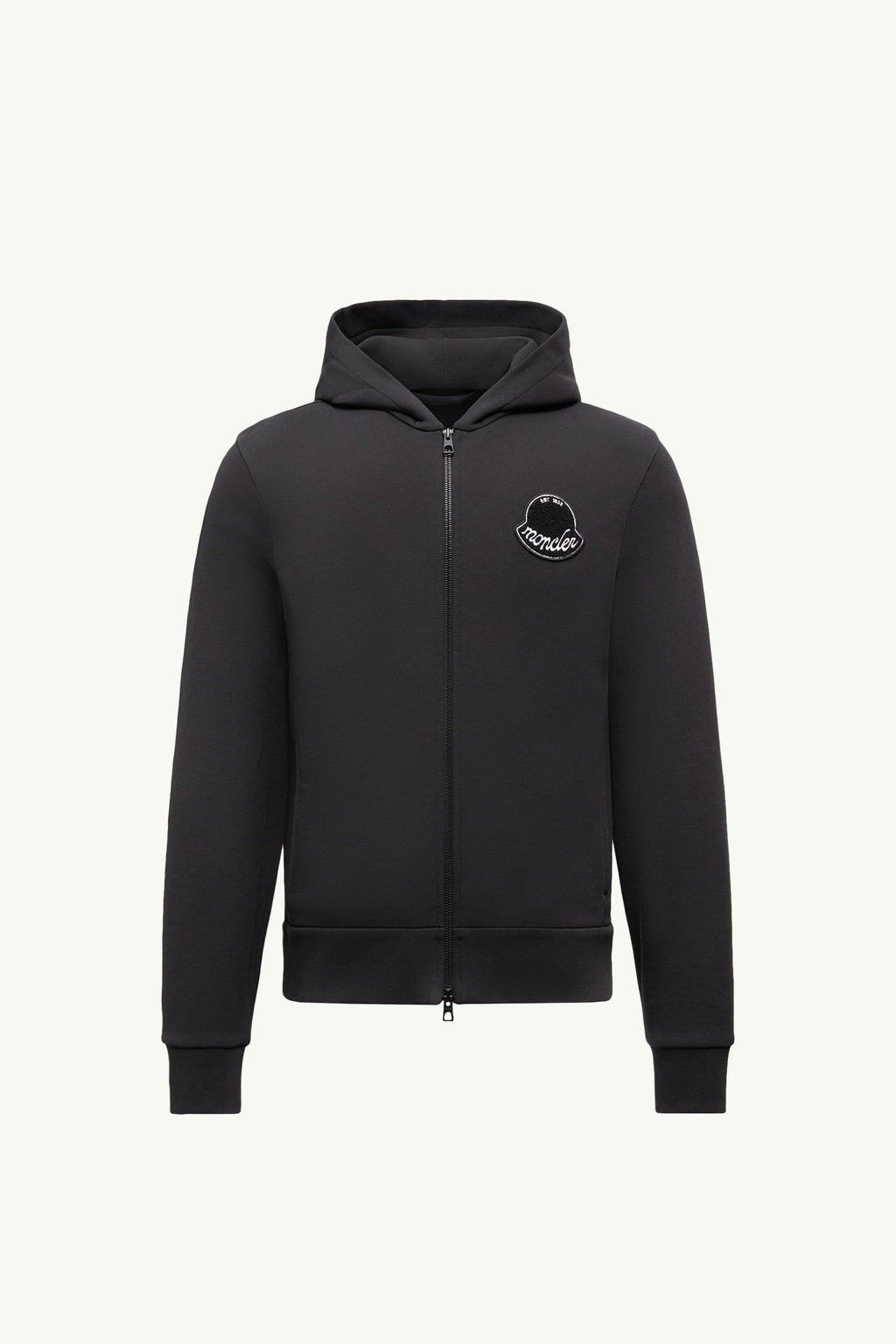 Logo Cotton Zip-Up Hoodie