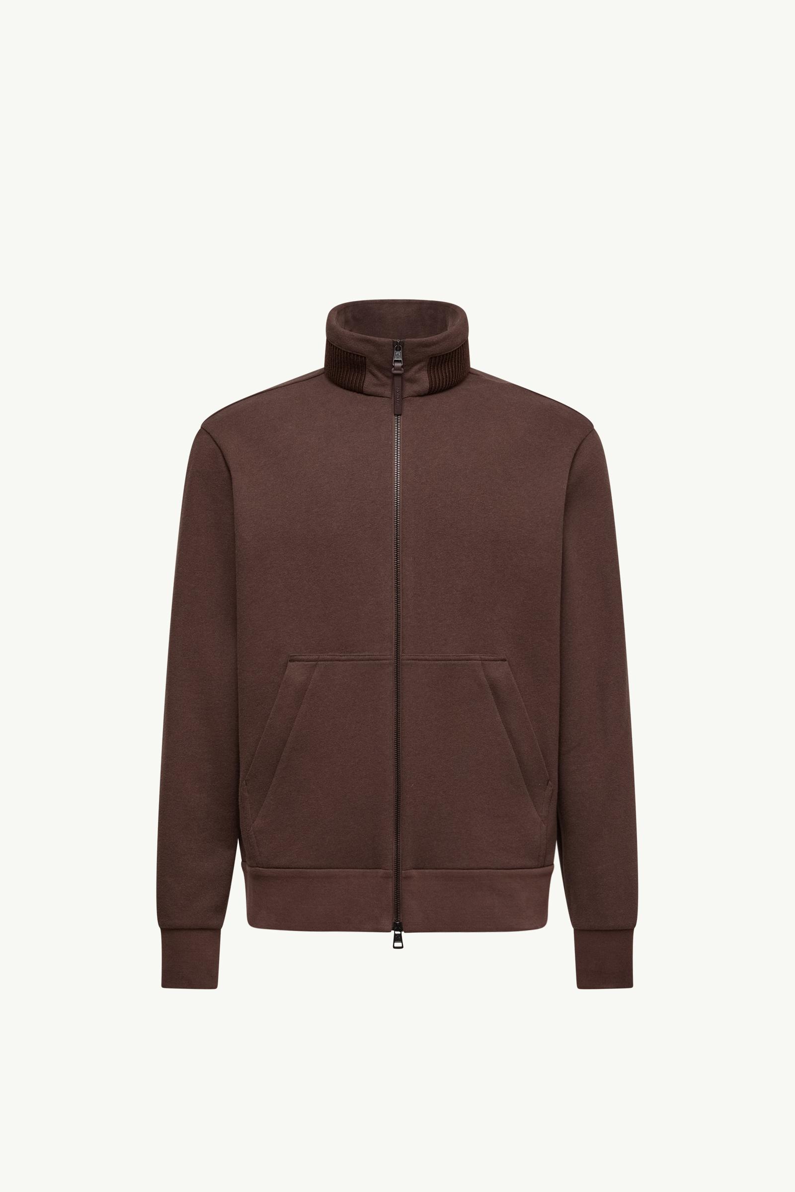 Cotton & Cashmere Zip-Up Sweatshirt