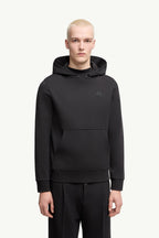 Tonal Back Logo Cotton Hoodie