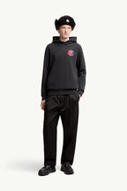 Star Logo Patch Cotton Hoodie