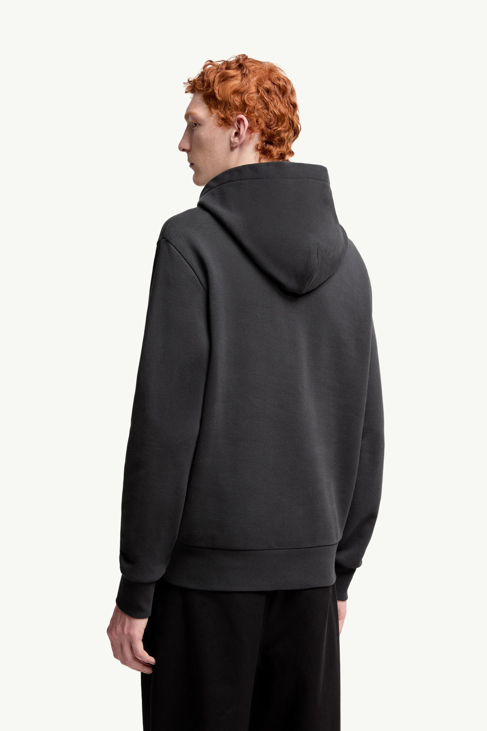 Star Logo Patch Cotton Hoodie