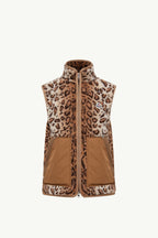 Wool Blend Teddy Zip-Up gilet