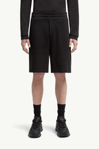 Logo Patch Cotton Shorts