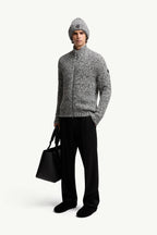 Wool & Alpaca Zip-Up Cardigan