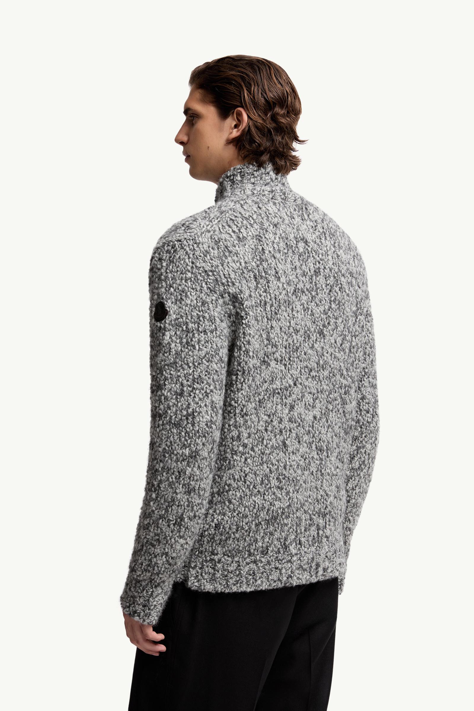 Wool & Alpaca Zip-Up Cardigan