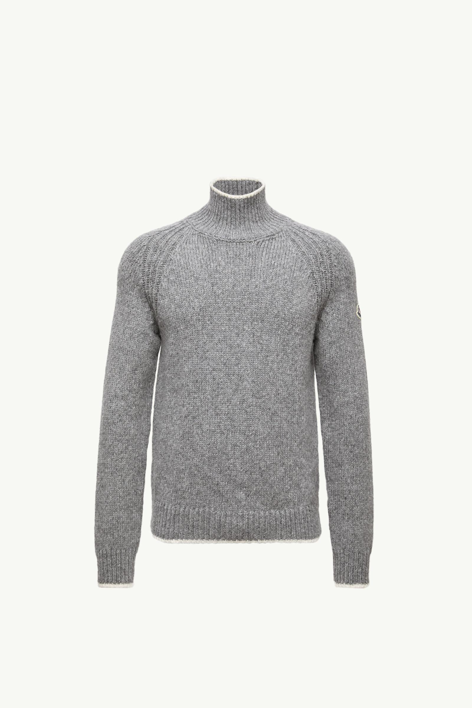 Alpaca & Wool Blend Turtleneck Jumper