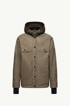 Kalinzu Cotton Moleskin Short Down Jacket