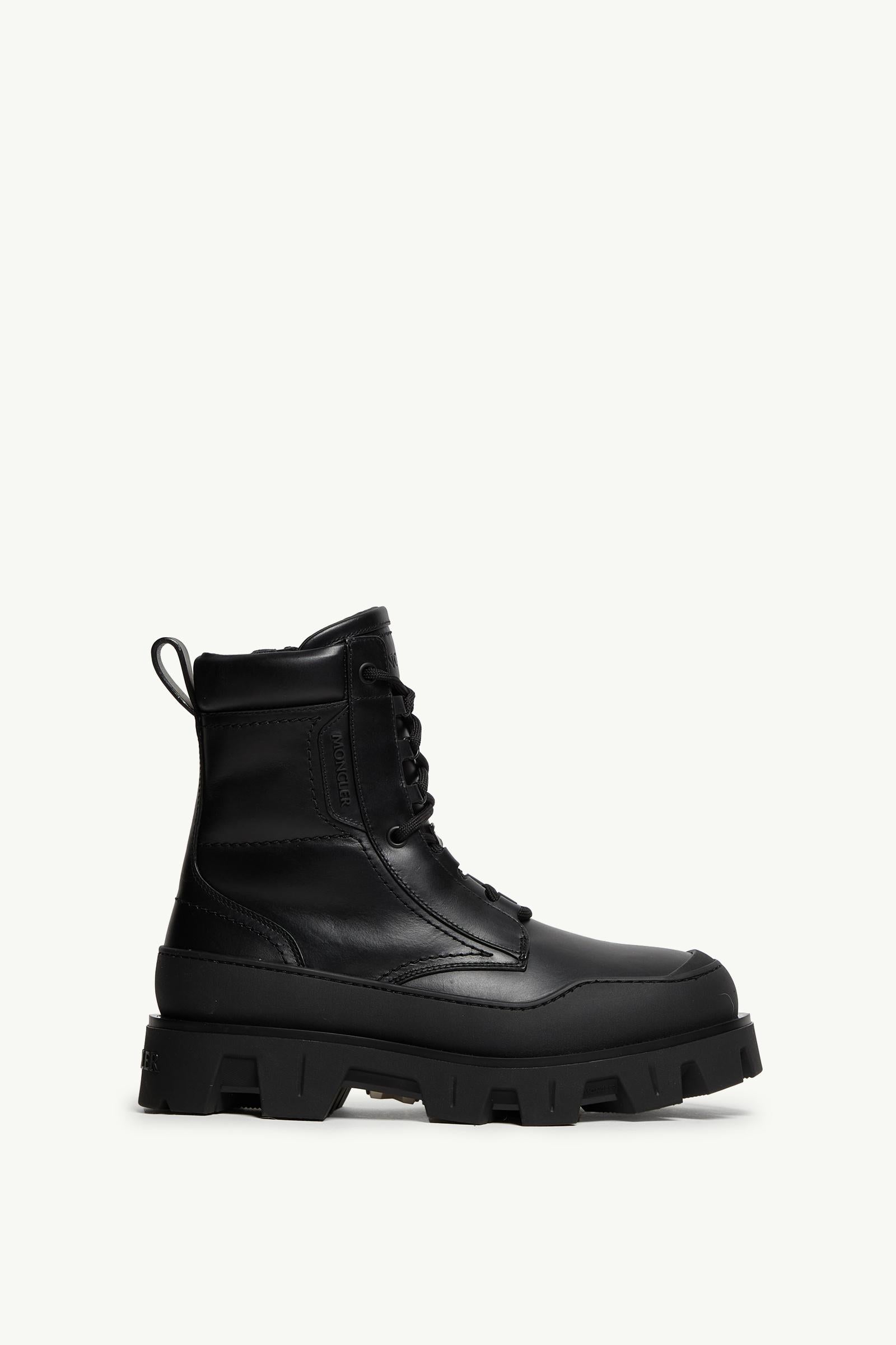 Peak Path Leather Lace-Up Boots
